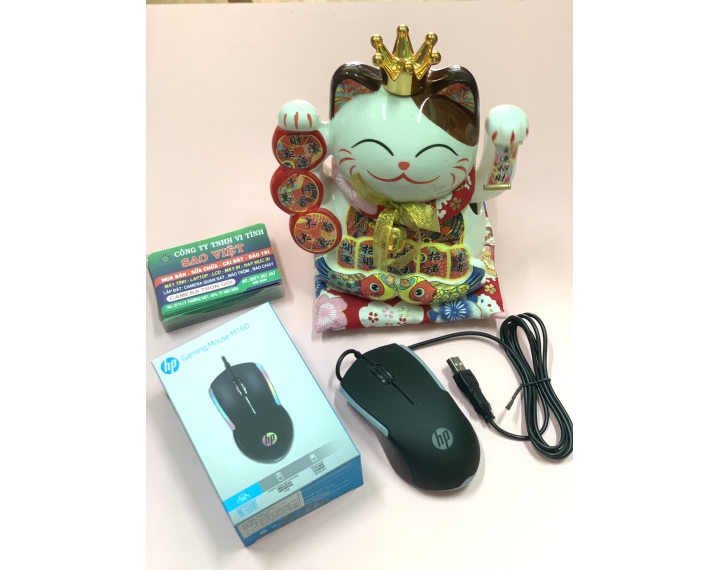 Chuột HP M160 Gaming RGB (Đen)