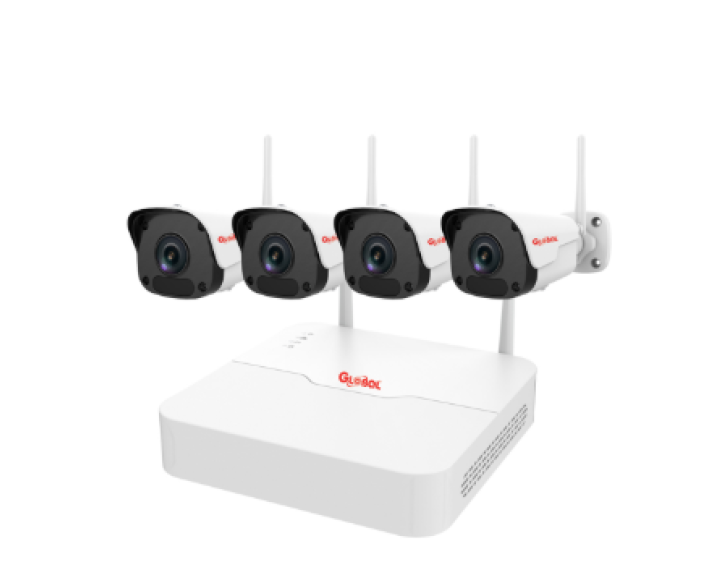 Kit IP Wifi 4 Camera + Đầu Ghi Wifi