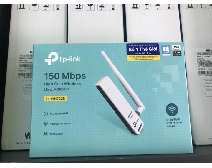 Thiết Bị Thu Phát Wifi TP-LINK 722N 150Mbps